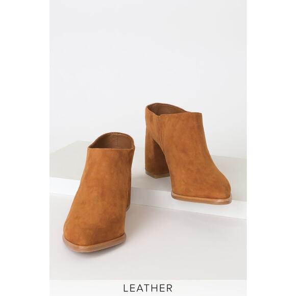 Sbicca Morrow Whiskey Suede Leather Pointed-Toe Mules Sz 6 Womens Shoe MSRP $130 - Picture 1 of 5